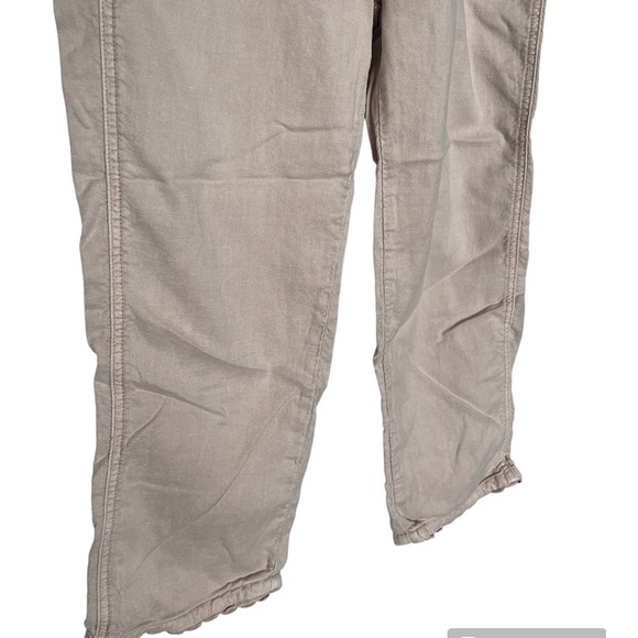 THE GREAT. Blush Ric Rac Cropped Pants - Picture 4 of 12